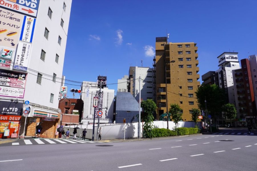 (仮称)豊島区南大塚一丁目計画 過去の建設状況