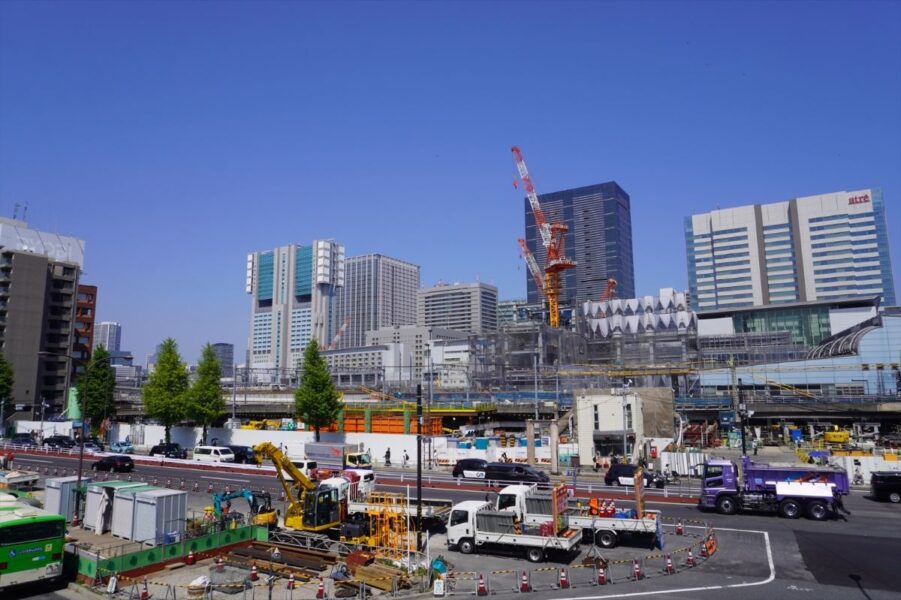 品川駅北口駅改良・駅ビル整備