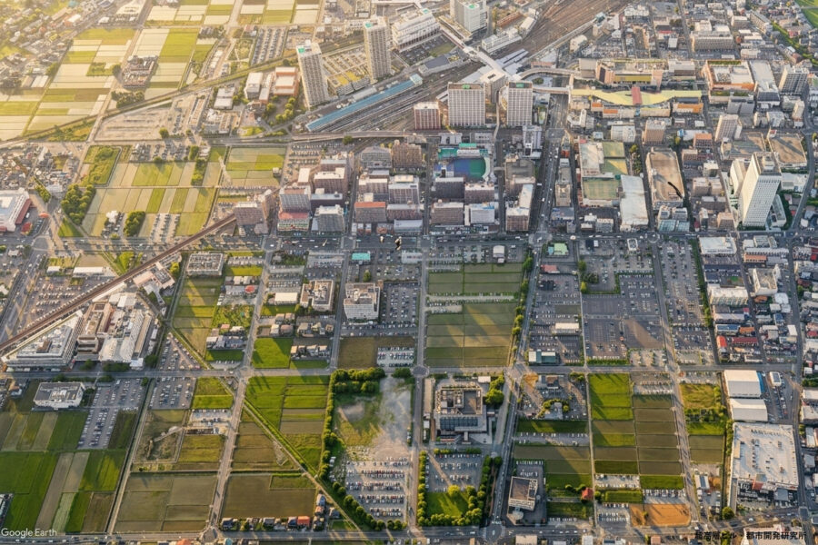 神奈川県海老名市・開発事業計画標識が次々と設置されて建設ラッシュの様相となっている「海老名市役所周辺地区」！！大規模マンションや物流・商業施設が集積する新たな都市拠点へ！！