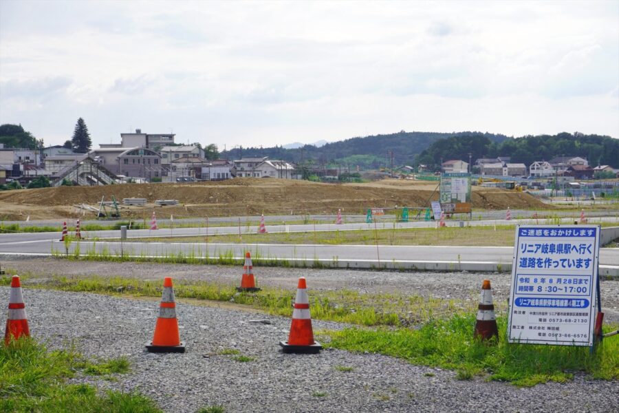 リニア中央新幹線・岐阜県駅周辺約21.6haで進む大規模な都市開発「リニア岐阜県駅周辺土地区画整理事業」！！千旦林川沿いの親水空間や駅前広場などの都市と自然が調和した拠点形成へ！！