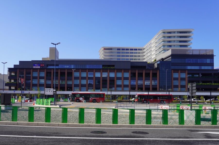 JR長崎駅ビル(アミュプラザ長崎 新館／長崎マリオットホテル)